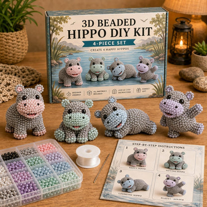 🧵✨ Tiny 3D Beaded Animal DIY Kit💖 A DIY Craft Kit So Cute You Won't Want To Stop Making Them
