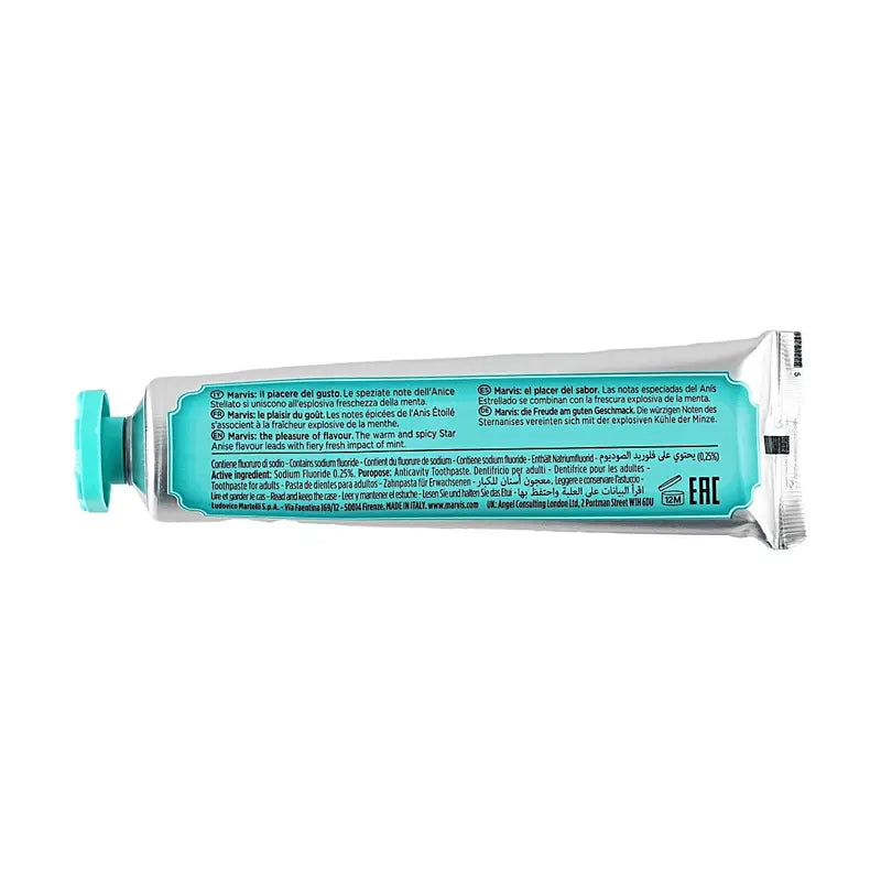 MARVIS Daily Care Toothpaste - Spicy Mint, Fennel Seed Formula, 85ml