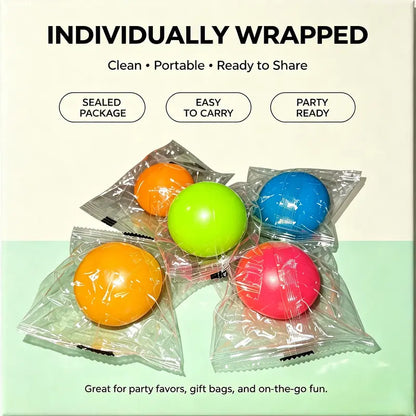 Sticky Wall Ceiling Stress Relief Squeeze Ball