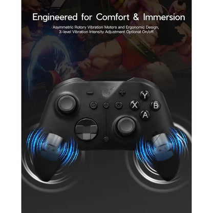 PRO Gaming Controller (Black) – 3.25ms Low Latency