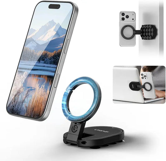 Ulanzi MA39 MagLock Magnetic Phone Mount Desktop Stand with Suction Bottom