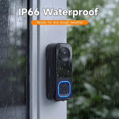 1080p Doorbell Camera with Monitor, No Wi-Fi Required