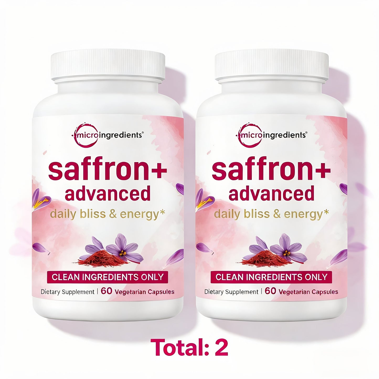 Saffron+ Advanced Supplements, 60 Veggie Capsules