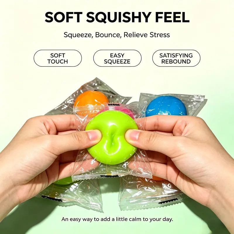Sticky Wall Ceiling Stress Relief Squeeze Ball