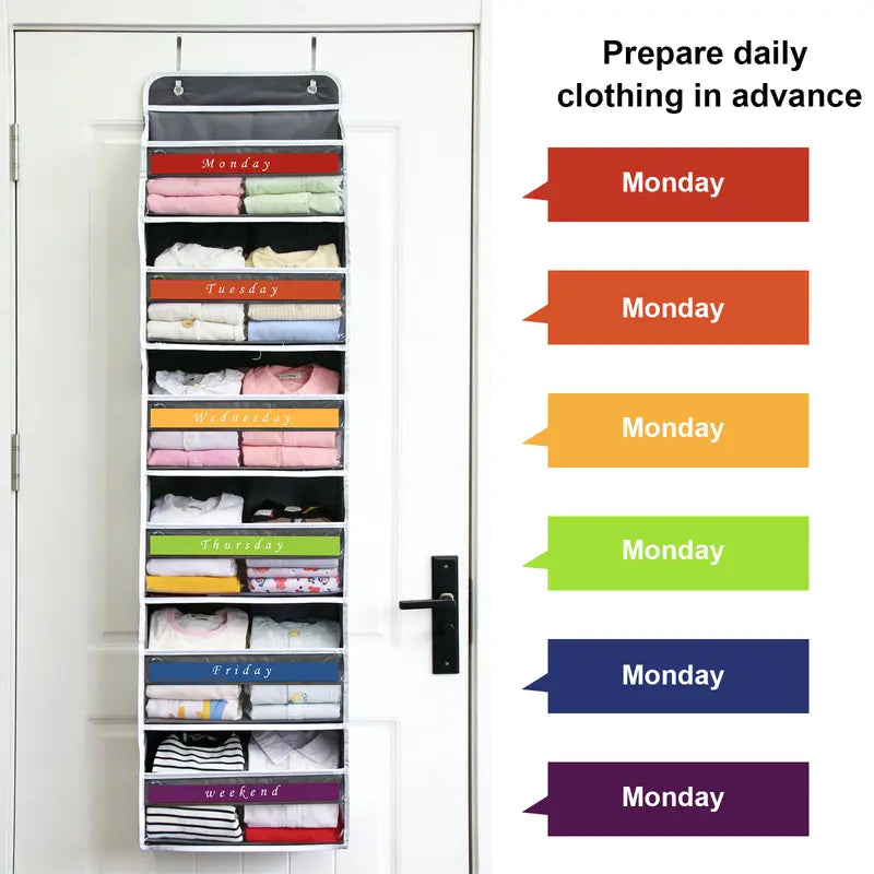6-Tier Over-the-Door Storage Organizer