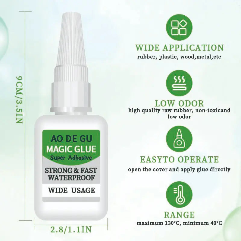 Fast-Setting Super Glue, 4-Pack for Projects & Repairs