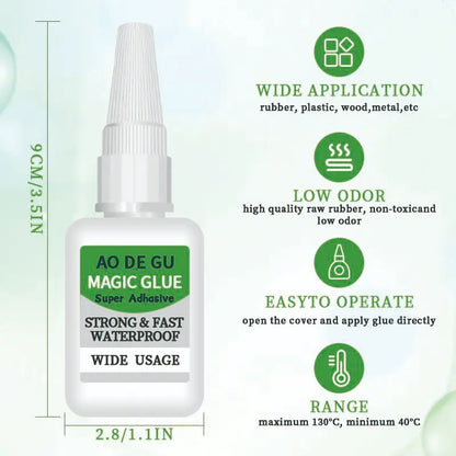 Fast-Setting Super Glue, 4-Pack for Projects & Repairs