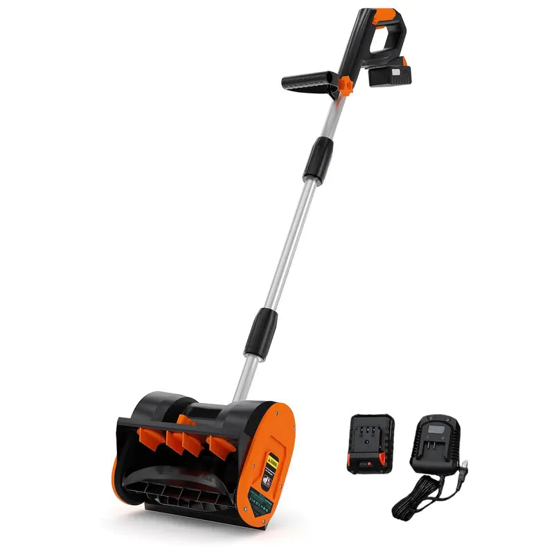 Cordless Electric Snow Shovel, 12-Inch Clearing Width