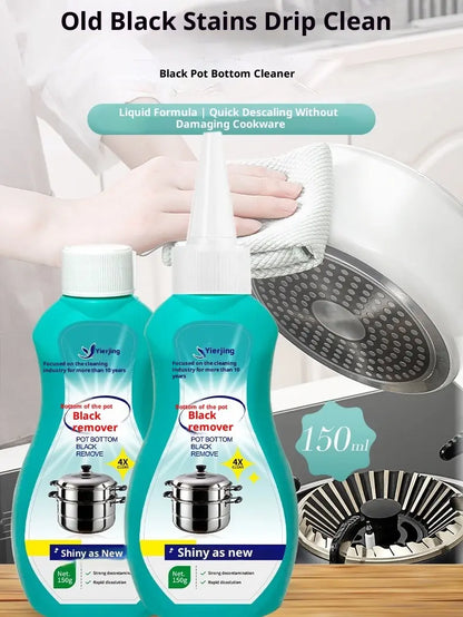 Heavy Duty Kitchen Cleaner 150ml - Eco-Friendly Non-Toxic Chemical-Free Unscented Cleaner for Stainless Steel & Cast Iron Cookware