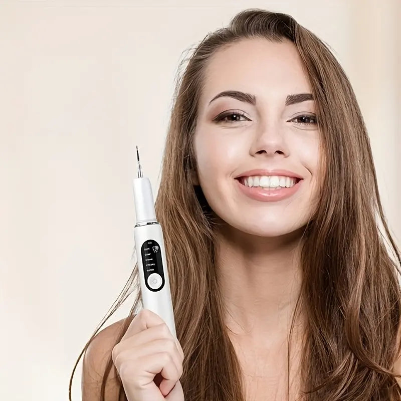 CURVY MOON Electric Oral Plaque Remover Teeth Cleaner Kit, 5 Modes