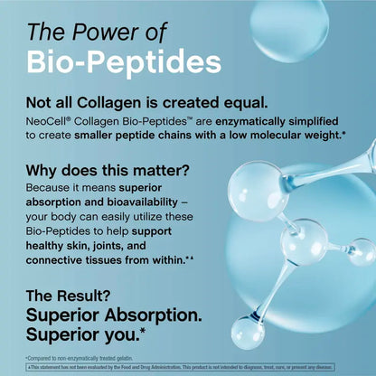 NeoCell Collagen Peptides Powder, Grass-Fed, 20 oz