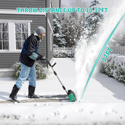 Cordless Electric Snow Shovel, 12-Inch Clearing Width