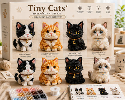 3D Beaded Animal & Fantasy DIY Collection