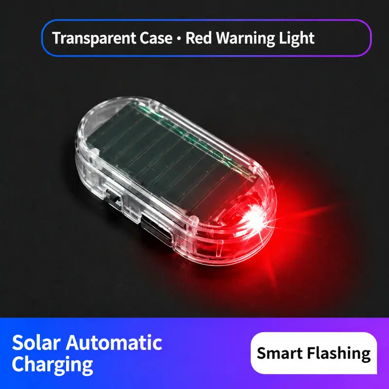 Solar Car Alarm Warning Light