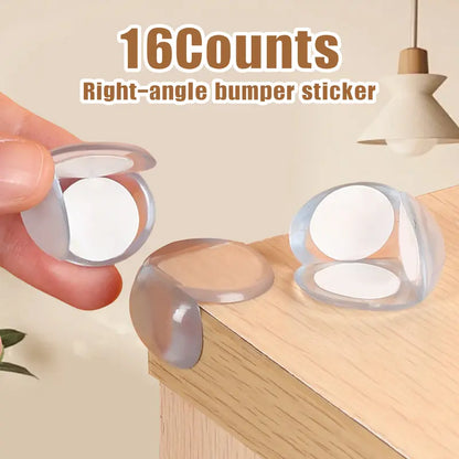 16 Counts Proofing Corner Protector, Proofing Pads to Guard Against Sharp Edge Injuries, Edge Guard Pads for Covering Sharp Table Corners