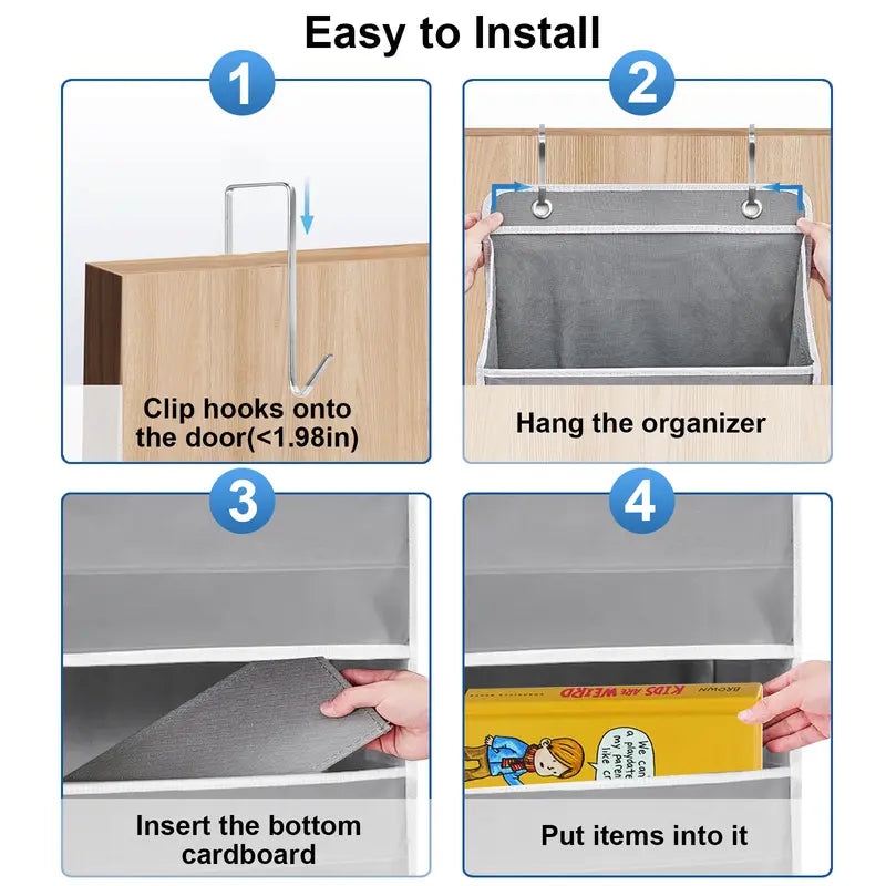 6-Tier Over-the-Door Storage Organizer
