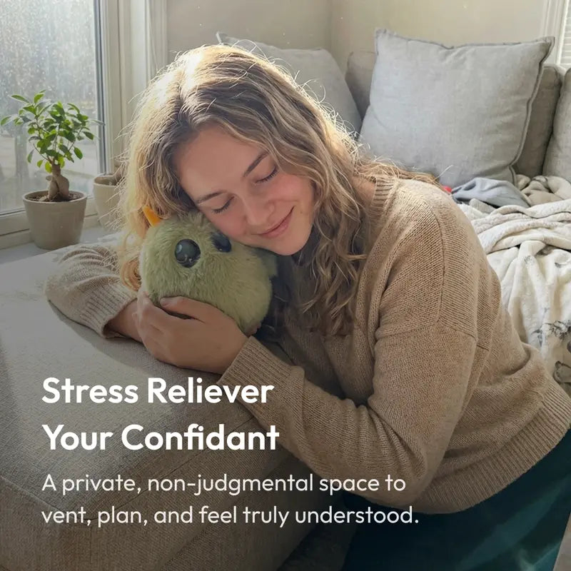 Unee AI Companion Plush Toy - Smart Interactive Bestie with Free 1-Month Subscription