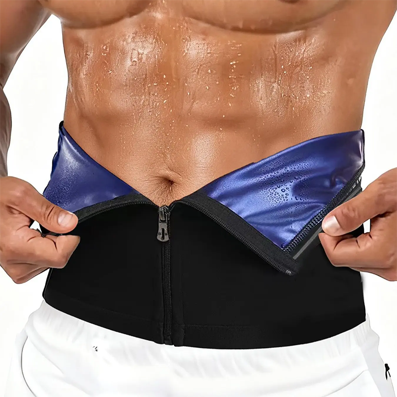 📢📢50% OFF !! ⏰Waist Trainer Trimmer Sweat Belt for Men