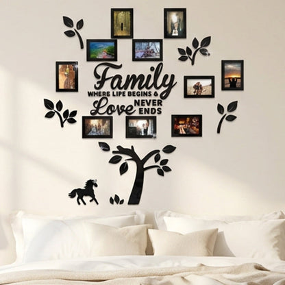 📢📢50% OFF !! ⏰3D Family Tree Photo Frame Wall Sticker