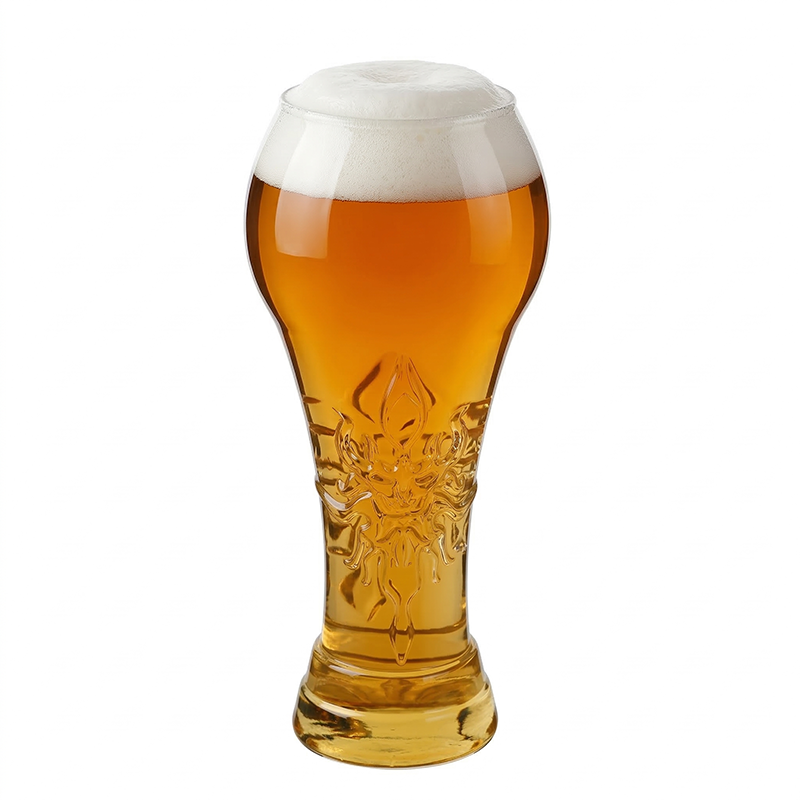 🥳2026 HOT SALE🥳💞50K+ SOLD!🏆🍺 50% OFF! Large Capacity Ornate Beer Glass – Trophy‑embossed, 500ml crystal clear. Perfect for World Cup nights. Hold like a champion! ⚽✨